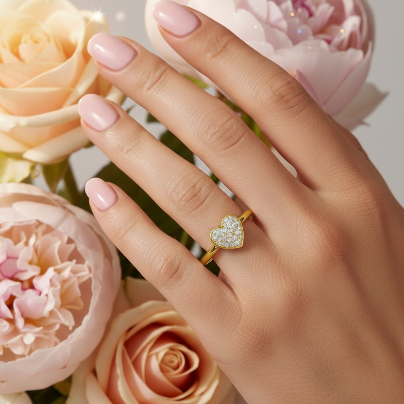Elianna Jewelry | טבעת יהלום - אמור סימפל
