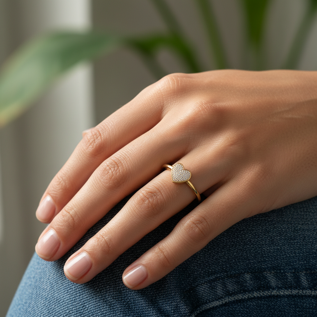 Elianna Jewelry | טבעת יהלום - אמור סימפל