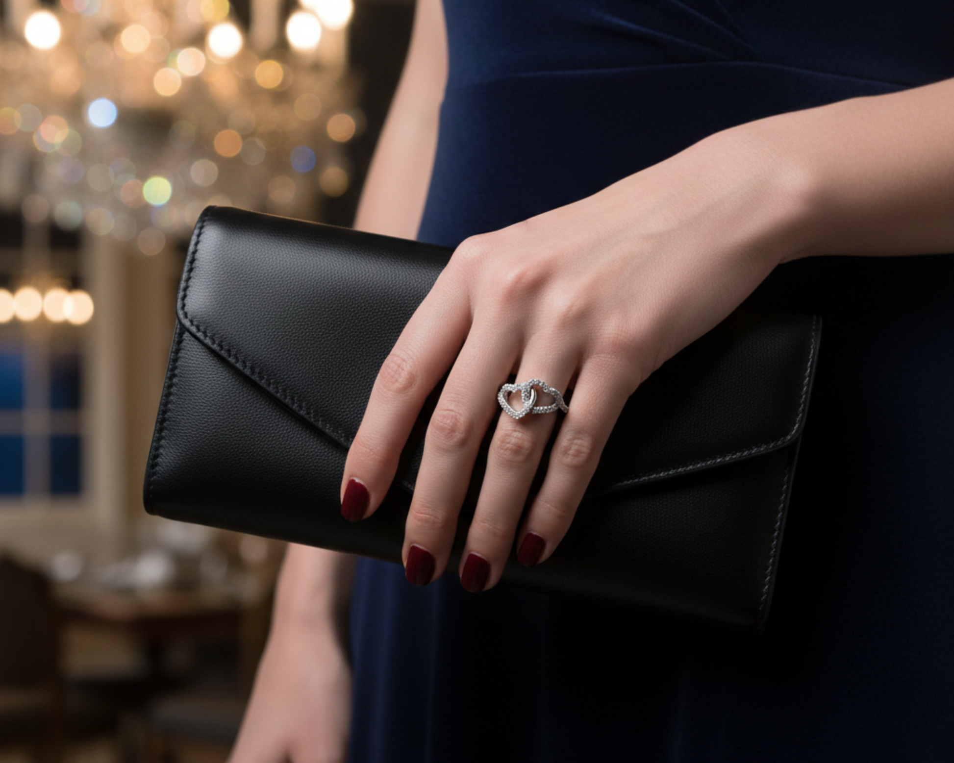 Elianna Jewelry | טבעת יהלום - אמור דואט