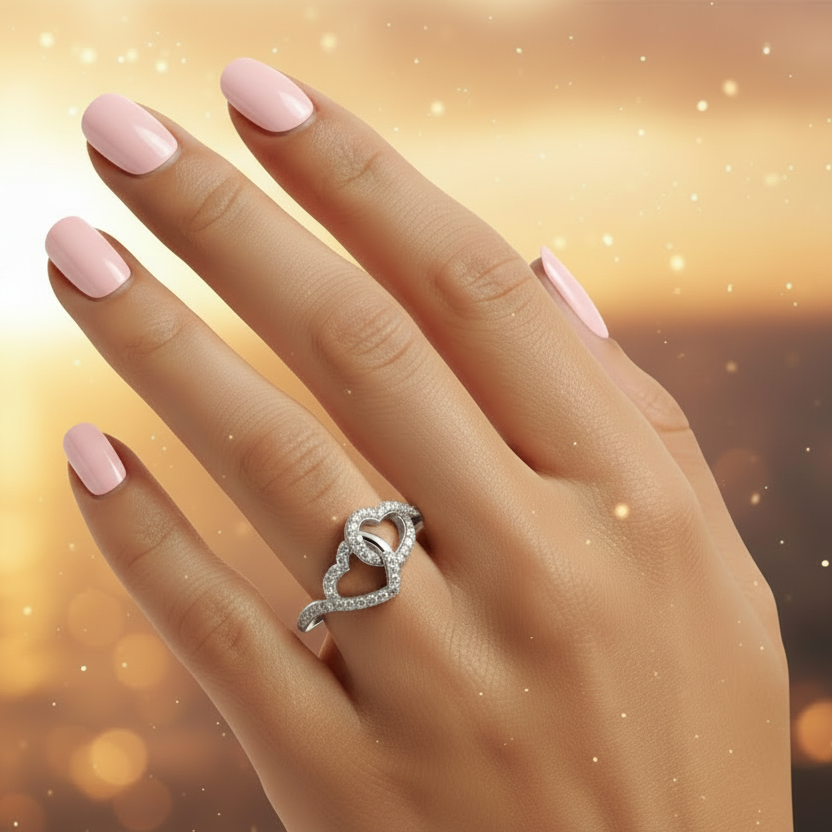 Elianna Jewelry | טבעת יהלום - אמור דואט