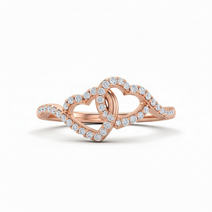 Elianna Jewelry | טבעת יהלום - אמור דואט