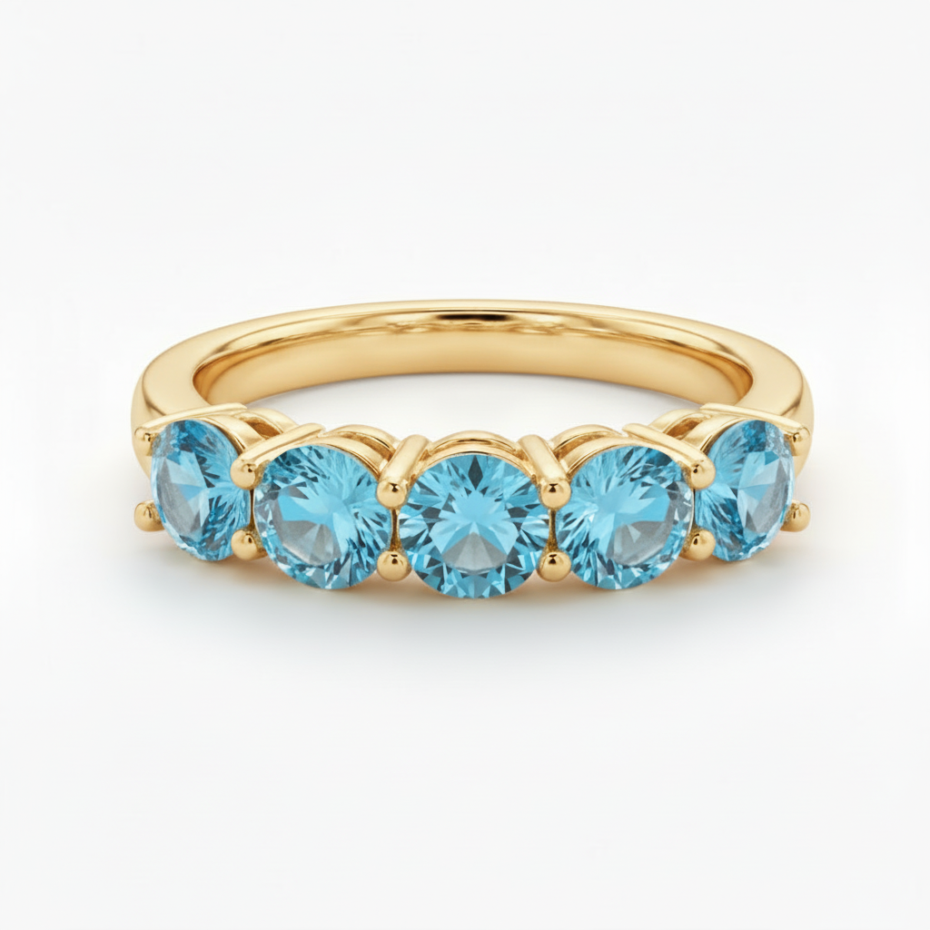 טופז שורה 5: כחול בהיר