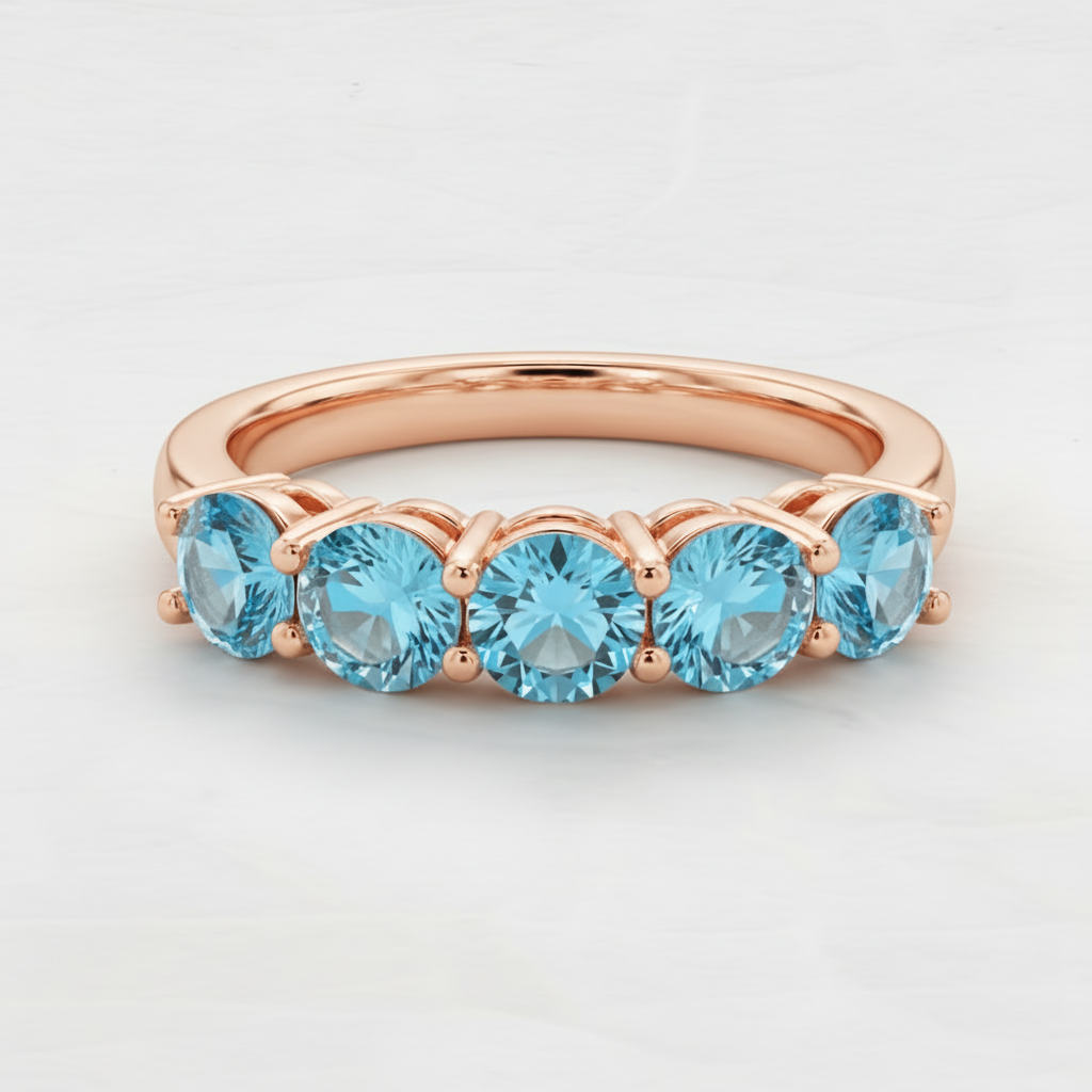 טופז שורה 5: כחול בהיר