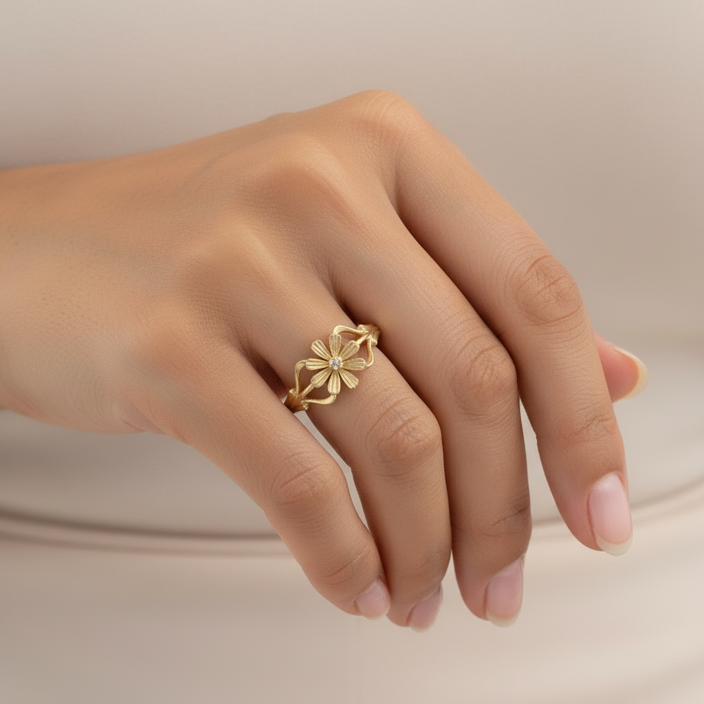 קוטור בלוסום - זהב לבן