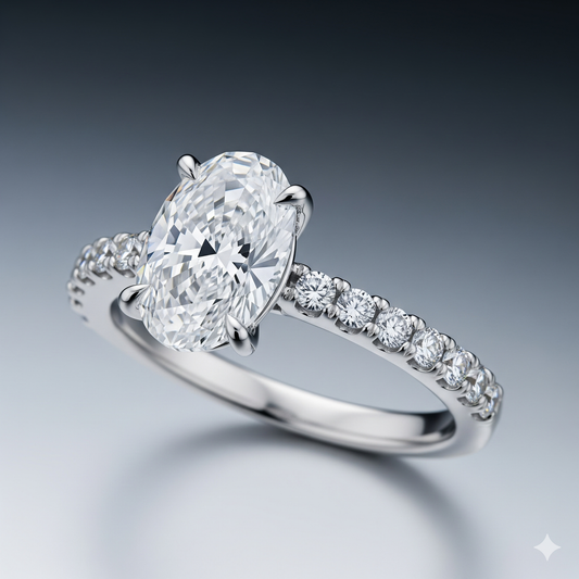 אורה נובה רויאל - 2 קראט זהב לבן